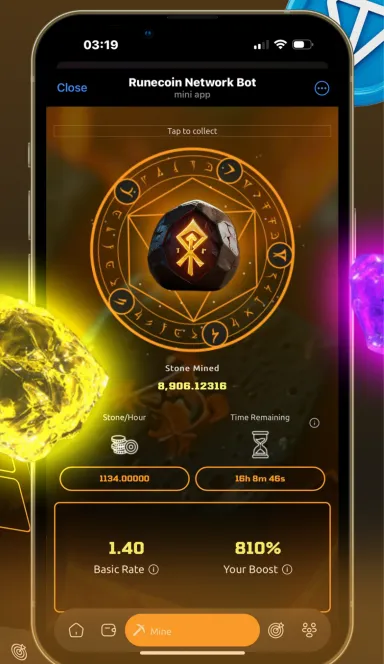 Picture Runecoin Network – Runecoin Network combines with TON-pow… 4 | TON app