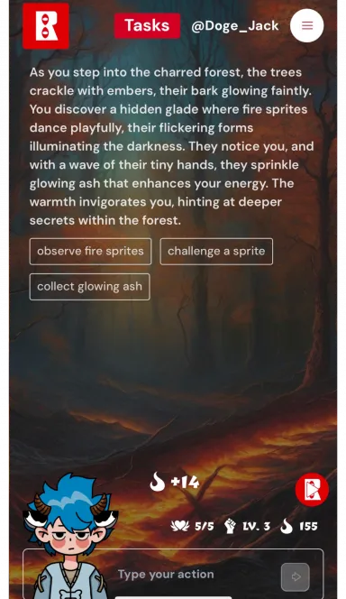 Picture The Five Realms – An open-world AI + Gamefi advanture wit… 5 | TON app