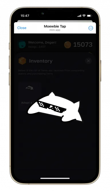 Picture Moewbie – Moewbie is a tap + music game, adopt a cat, gro… 5 | TON app