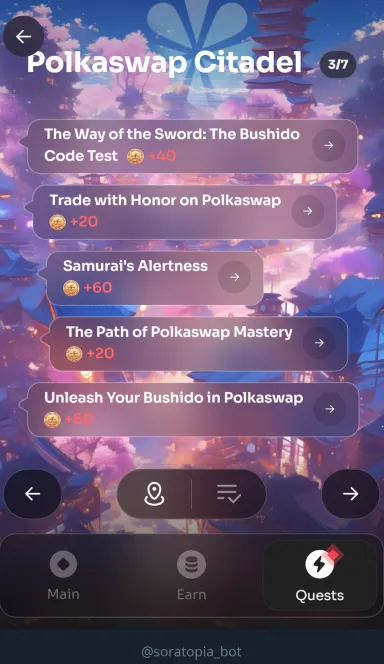 Picture SORATOPIA – SORATOPIA is a vibrant Telegram game where pl… 6 | TON app