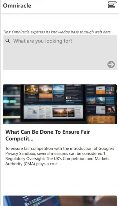 Picture Omniracle AI Search – Your go-to AI-powered search platfo… 3 | TON app