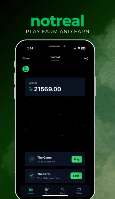 Picture notreal – Play and Farm to Earn | TON App 3 | TON app