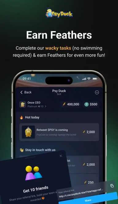 Picture PsyDuck Game – Mine, Spin, and Earn BIG! Join PsyDuckGame… 5 | TON app