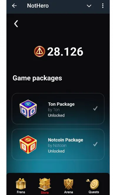 Picture NOTHERO – I want to be a NOTHERO | TON App 3 | TON app