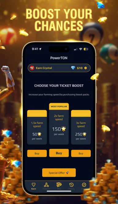 Picture Power TON – WEB3 Lottery: Transparent draws, big wins,  s… 6 | TON app