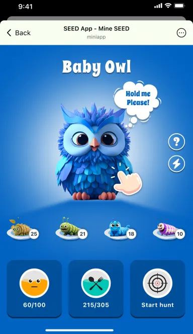 Picture SEED App – Mine SEED – Plant Tree, Feed Bird, Earn SEED |… 5 | TON app