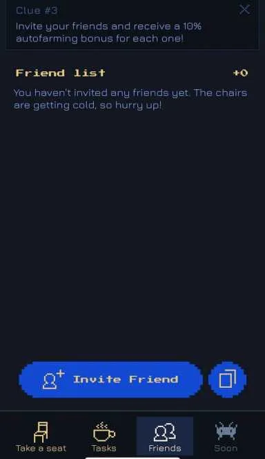 Picture The 2 Chairs – The first Sit to Earn game | TON App 7 | TON app