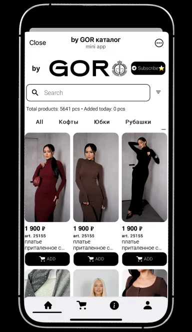 Picture webappz – Automatic Telegram Shop/Menu Cafe builder | TON… 7 | TON app