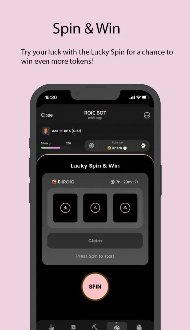 Picture ROIC BOT – Earn tokens effortlessly with ROIC BOT by comp… 6 | TON app