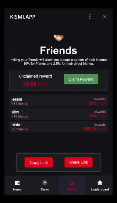 Picture KISMI.APP – REAL-TIME GAMIFIED TOURNAMENTS.   | TON App 5 | TON app