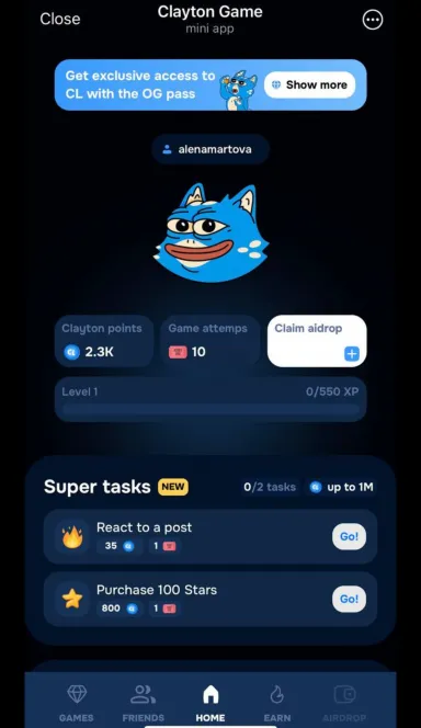 Picture Clayton – Mascot of TON ecosystem | TON App 3 | TON app