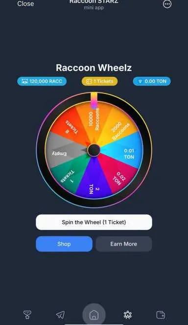 Picture Raccoon STARZ – How hard can you shake your phone for Rac… 4 | TON app