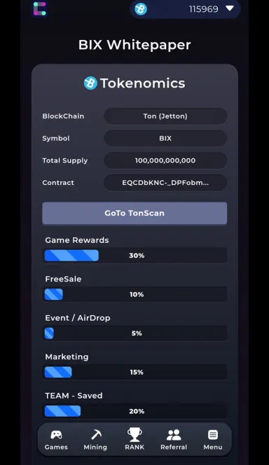 Picture BIX Games – BIX Games Beta: Free Mining Begins! Play, Bet… 7 | TON app