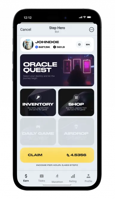 Picture Step Hero – The All-in-One Solution for Web3 and Gaming! … 3 | TON app