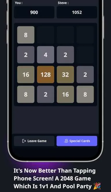 Picture XD2048 – 2048 1v1, Play And Earn. Slide To Victory, Unlea… 6 | TON app