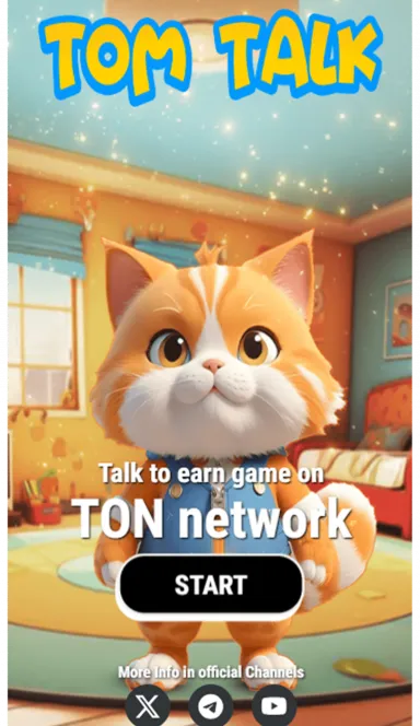 Picture TomTalk – First Talk to Earn Game on TON Network! | TON App 3 | TON app