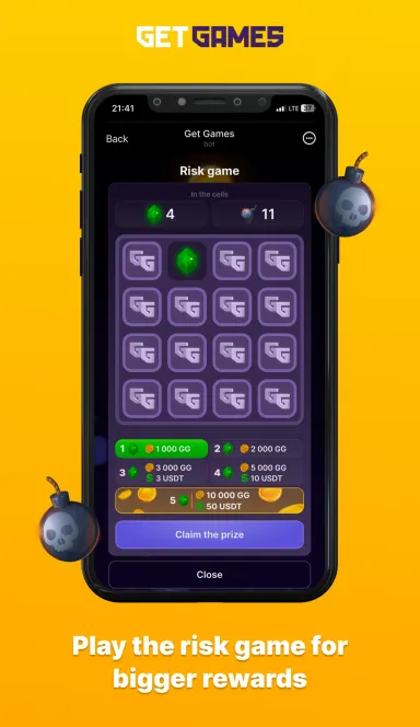 Picture Get Games – A platform where you can earn $GG tokens in g… 6 | TON app