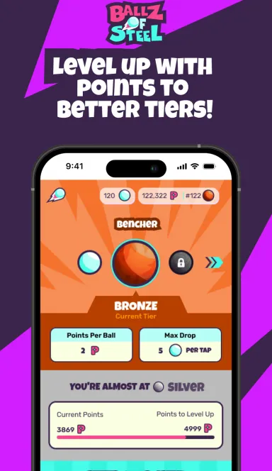Picture Ballz of Steel – Play, Earn – Where Every Drop Leads to R… 6 | TON app