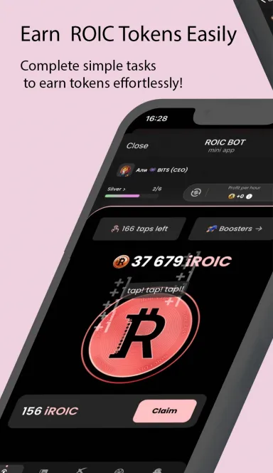 Picture ROIC BOT – Earn tokens effortlessly with ROIC BOT by comp… 3 | TON app