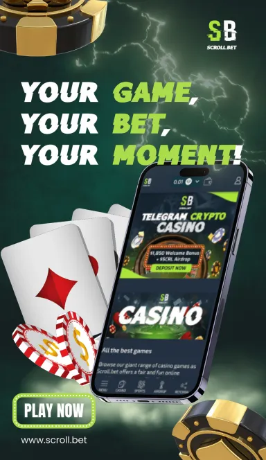 Picture SCROLL.BET –    Licensed Telegram Crypto Casino and Spo… 7 | TON app