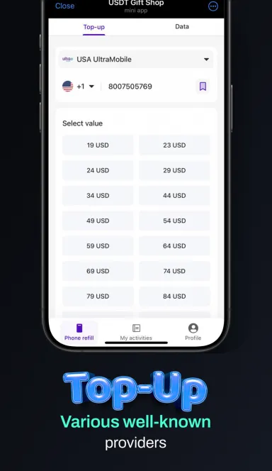 Picture USDt Gift Shop – Shop for everything with crypto on TON |… 4 | TON app