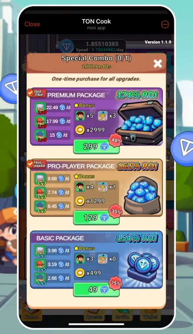 Picture TON Cook – Play TON Earn TON | TON App 5 | TON app