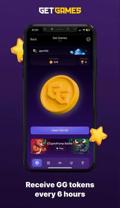 Picture Get Games – A platform where you can earn $GG tokens in g… 3 | TON app