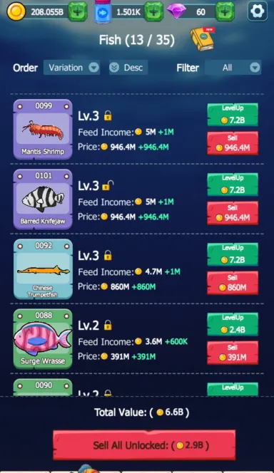 Picture FishMeme – Feed your fish and Earn | TON App 4 | TON app