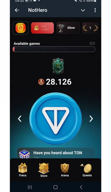 Picture NOTHERO – I want to be a NOTHERO | TON App 6 | TON app