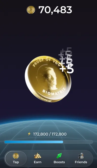 Picture uPoY Coin – uPoY Coin is a simple Tap to Earn game in Bio… 3 | TON app