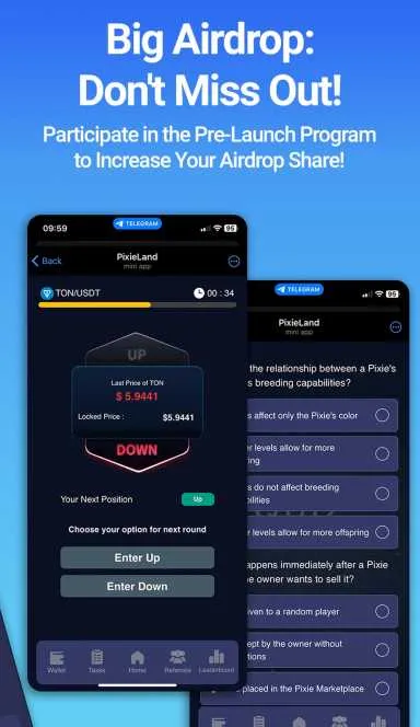 Picture Pixieland – PixieLand is a decentralized Web3 game on the… 7 | TON app