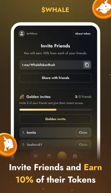 Picture @WheelOfWhalesBot – @Wheel of Whales – Play to Earn $Whal… 7 | TON app