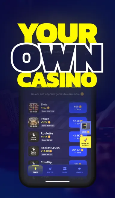 Picture Fortune Boss – Wanna be a casino boss? It’s time to play … 5 | TON app