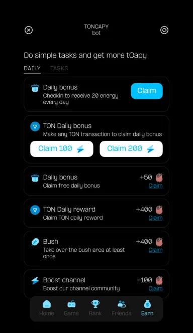 Picture TonCapy – Welcome to TonCapy  | TON App 6 | TON app