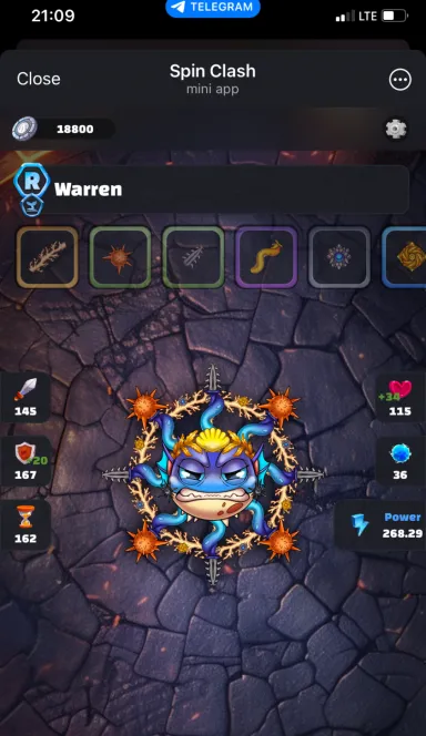 Picture Spin Clash –  Fight and Earn. Free to Play.  Spin Clash… 4 | TON app