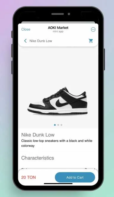 Picture AOKI Seller – Sell and Buy as easily as chatting with you… 6 | TON app