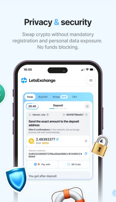 Picture LetsExchange.io – The one-stop crypto exchange hub. | TON… 6 | TON app