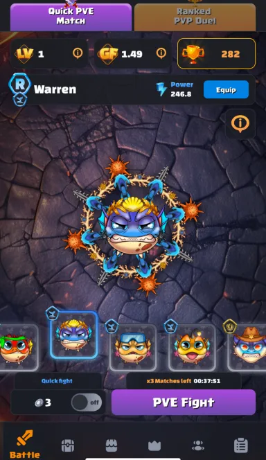 Picture Spin Clash –  Fight and Earn. Free to Play.  Spin Clash… 3 | TON app