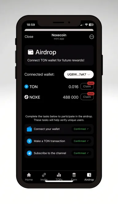Picture Noxecoin – Play. Earn. Thrive. | TON App 4 | TON app