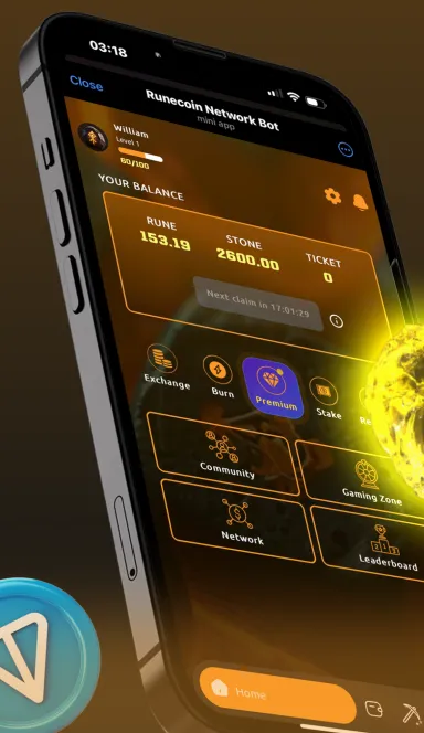 Picture Runecoin Network – Runecoin Network combines with TON-pow… 3 | TON app