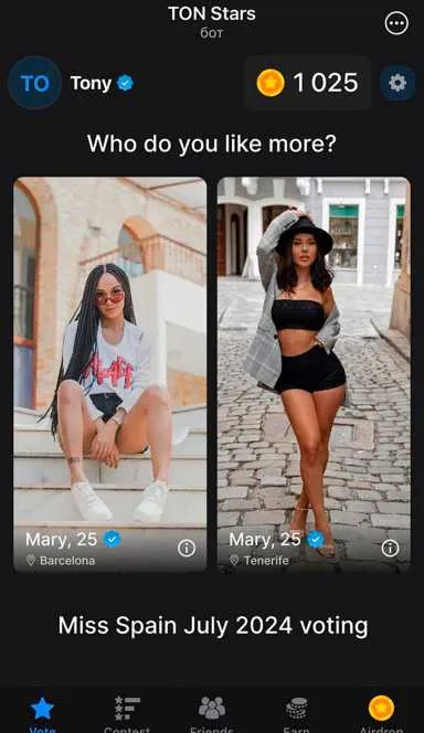 Picture TON Stars – The first official beauty contest on Telegram… 3 | TON app