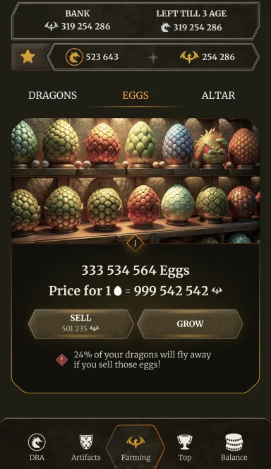 Picture Dragon Farm – Dragon Farm: raise dragons, gather resource… 6 | TON app