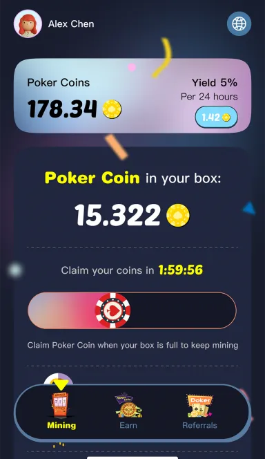 Picture Pokergang – Join the Pokergang！ Collect tokens, turn into… 3 | TON app