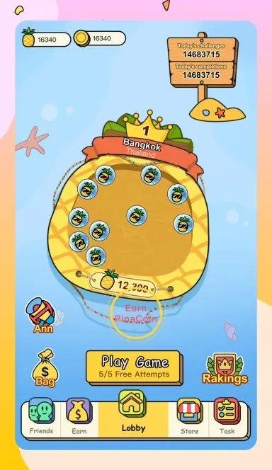 Picture Pina Mania – The First ServerFi Game on The Ton! | TON App 6 | TON app
