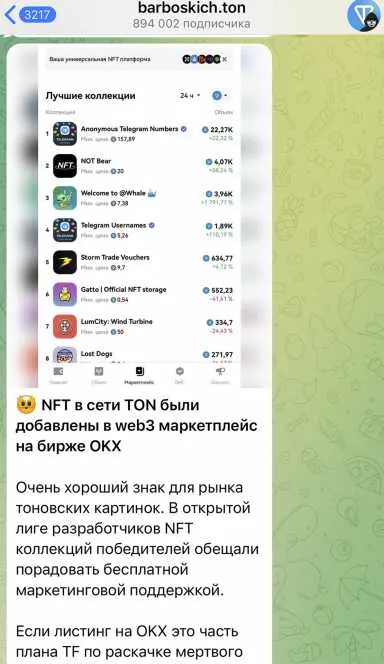 Picture barboskich.ton – Author’s channel @barboskich, where I ta… 5 | TON app