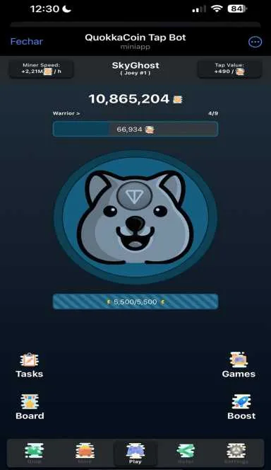 Picture QuokkaCoin – Play2Win Quokkacoin playing our Telegram Gam… 3 | TON app