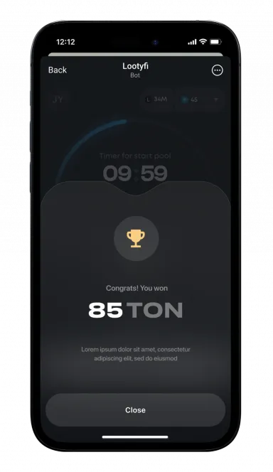 Picture Lootyfi – Revolutionizing I-Gaming: Bet 2 Earn | TON App 6 | TON app