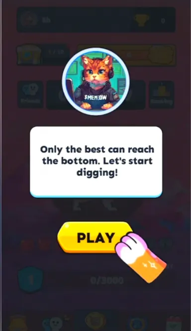 Picture MEMEOW –  Drill to Earn: Mine the earth to collect MEME… 4 | TON app