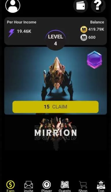 Picture Mirrion Beyond  – Come in, play, upgrade your characters … 3 | TON app