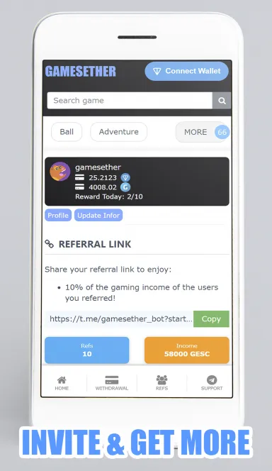 Picture Games Ether Bot – World games on TON chain | TON App 4 | TON app